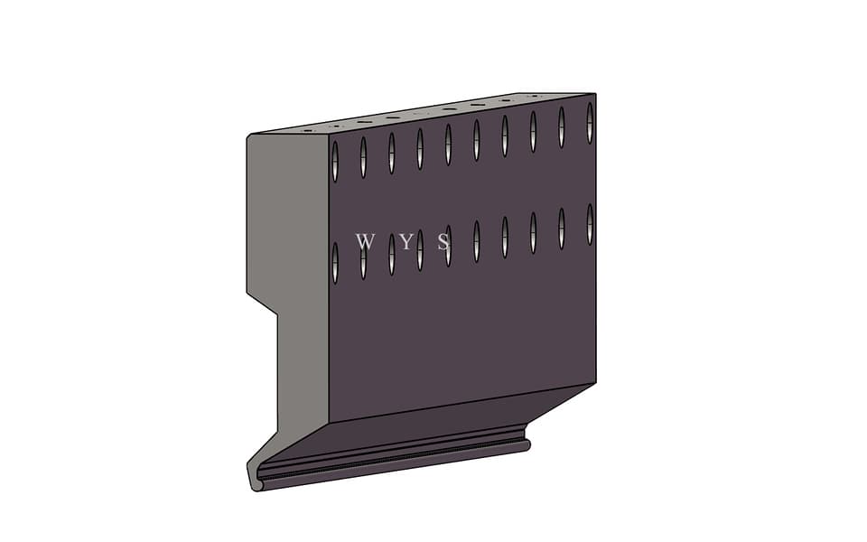 173mm R3 Lower Bending Blade for Flexible Panel Bender