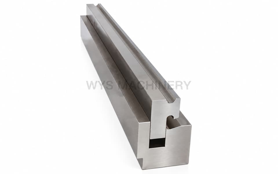 Press Brake Hinge Forming Tool for Sheet Metal Panels