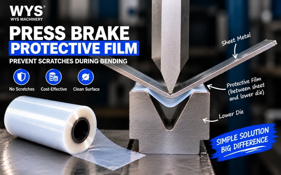 Press Brake Protective Film for Cost-Effective Scratch-Free Bending