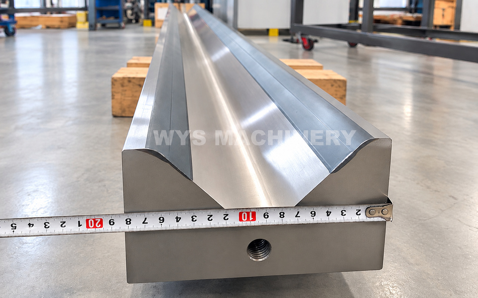 V160 Laser-Hardened Die for Heavy Plate Bending
